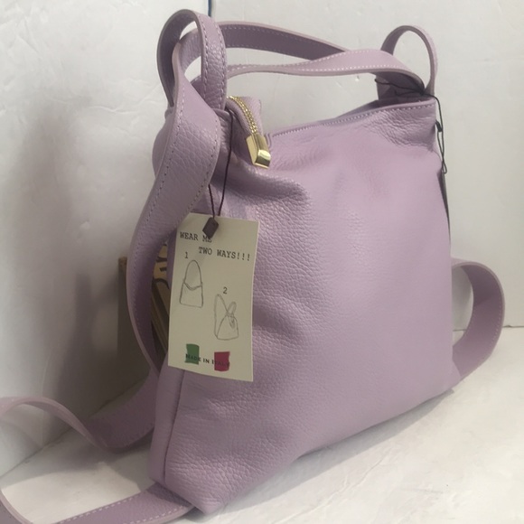 Divas bag made in Italy convertible backpack - Picture 2 of 14